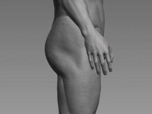 anatomical body base mesh 3D 模型