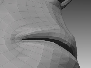 anatomical body base mesh 3D 模型