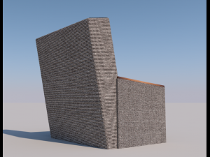 armchair 3Dモデル