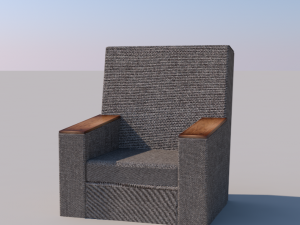 armchair 3Dモデル