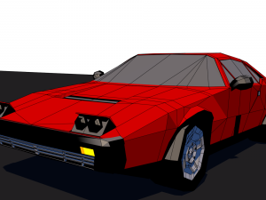 dino 308 gt4 Modelo 3D