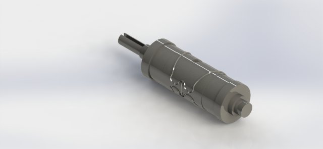 kf94 fish mask cylinder 3D Model .c4d .max .obj .3ds .fbx .stl .blend