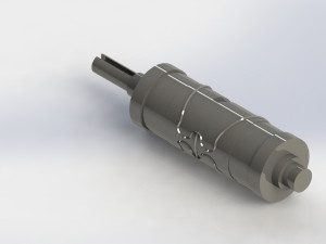 kf94 fish mask cylinder 3D Model