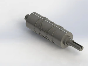 kf94 fish mask cylinder 3D Model