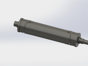 kf94 fish mask cylinder 3D Model