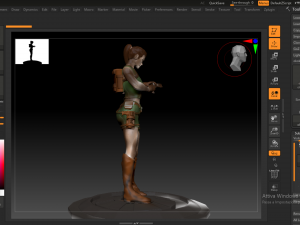 tomb raider lara croft 3D Print Model