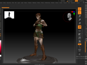 tomb raider lara croft 3D Print Model