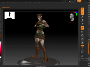 tomb raider lara croft 3D Print Model