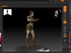 tomb raider lara croft 3D Print Model