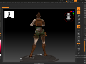 tomb raider lara croft 3D Print Model