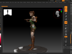 tomb raider lara croft 3D Print Model