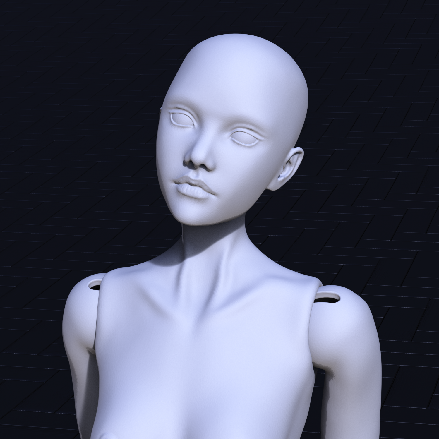 BJD Doll Gretta for 3D printing 3D Model in Toys 3DExport