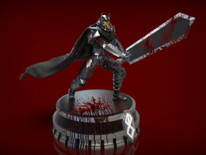 figurine for 3d printing gatzu berserk 3D Print Model