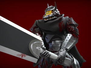 figurine for 3d printing gatzu berserk 3D Print Model