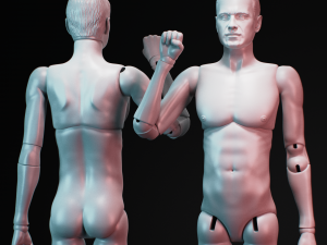 bjd doll alexey navalny for 3d printing 40cm Modello di stampa 3D