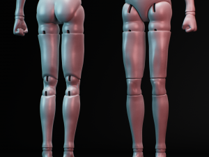 bjd doll alexey navalny for 3d printing 40cm Modello di stampa 3D