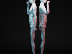bjd doll alexey navalny for 3d printing 40cm Modello di stampa 3D