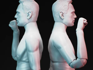 boneca bjd alexey navalny para impress&atilde;o 3d 40cm Modelo de Impressão 3D