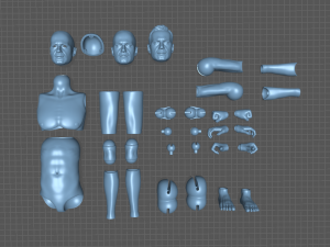 bjd doll alexey navalny for 3d printing 40cm Modello di stampa 3D