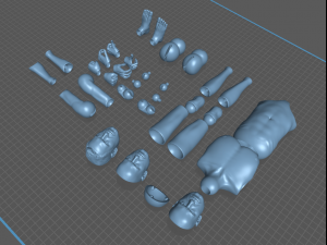 bjd doll alexey navalny for 3d printing 40cm Modello di stampa 3D