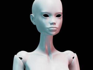 Bjd doll for 3d printing adela 40cm Modelo de Impressão 3D