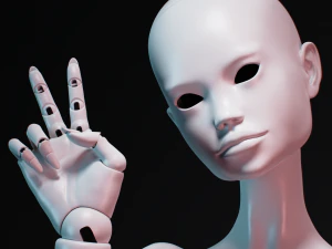 Bjd doll for 3d printing adela 60cm 3D Print Model