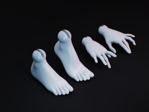 bjd doll for 3d printing gretta 40cm Modelo de Impressão 3D