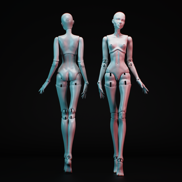 3d sales doll printing