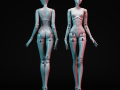 Bjd doll for 3d printing anna 30cm Model Cetak 3D