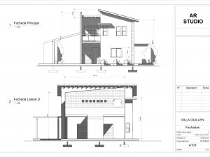 modern villa 3D Model