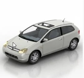 old car 3D Model .c4d .max .obj .3ds .fbx .stl .blend 