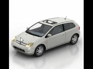 old car Model 3D