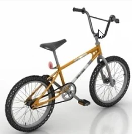 bmx 3D Model .c4d .max .obj .3ds .fbx .stl .blend 