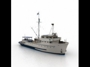 ship Model 3D
