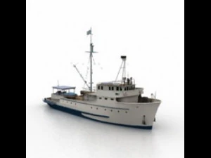 корабель 3D Модель