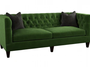 divano becket Modello 3D