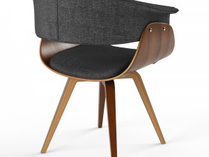 deane upholstered dining chair Modelo 3D