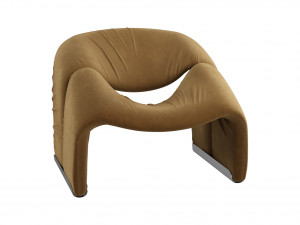 groovy m-chair by pierre paulin 3D Model