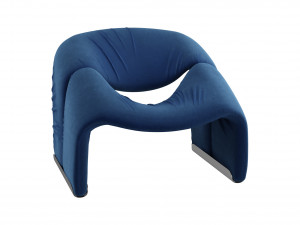 groovy m-chair by pierre paulin 3D Model