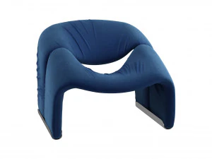 groovy m-chair by pierre paulin 3D Model