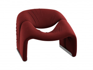 groovy m-chair by pierre paulin 3D Model