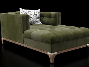 chaise dylan - oliva zaffiro Modello 3D