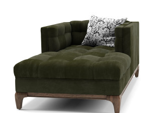 dylan chaise - sapphire olive 3D Model