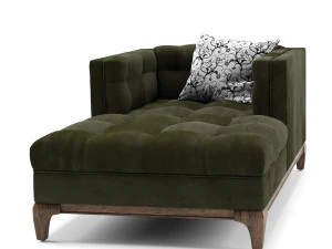 dylan chaise - sapphire olive 3D Model