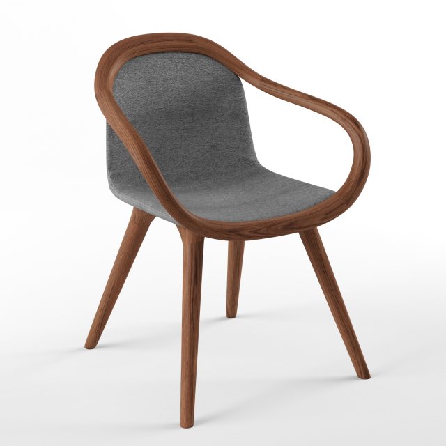ginevra horm italia chair Modello 3D .c4d .max .obj .3ds .fbx .stl .blend