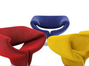 ribbon by pierre paulin Model 3D