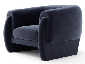 munna luke armchair Modelo 3D