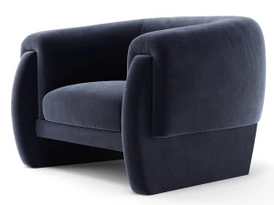 munna luke armchair 3D Model