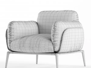 Amura Brooklyn Chair 3D Model