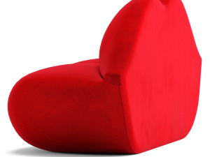 Gufram bocca sofa 3D Model